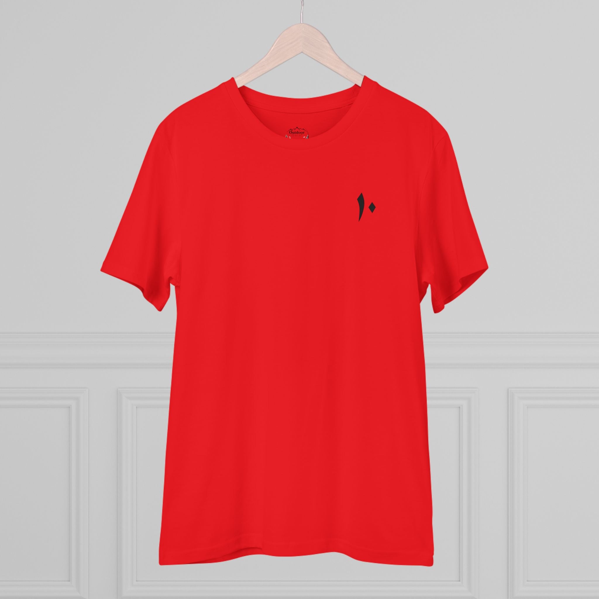 Outdoor Gala T-shirt with Product logo & neck label - Unisex Organic Creator